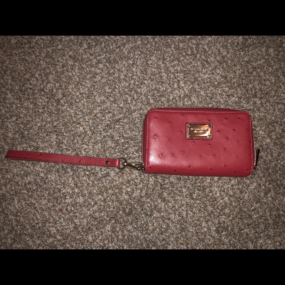 Michael Kors Red iPhone Wristlet!